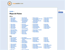 Tablet Screenshot of es.maparabic.com